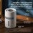 2-in-1 Humidifier, Mist-Free Evaporative Humidifier, Silent, White, 1.06gal Tank, Quiet Operation, Suitable for Office Bedroom , Home Humidifier, Bedroom Humidifier, Office Humidifier, Sleek Humidifier, Modern Humidifier, Efficient Purification