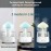 Hailong Palace USB-Powered Humidifier & Aromatherapy Diffuser with Color-Changing LED Night Light, Quiet Operation, Compact Soundwave technology humidifier for Home, Office, Bedroom, Living Room - No Battery Needed, Safe Low Voltage (36V) - Ideal Gift for Better Sleep & Relaxation, Bedroom Moisture Solution, Modern Aesthetic, Durable Construction, Home Users