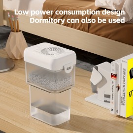 [New Portable Dehumidifier] 2025 New Portable Dehumidifier | Compact Design, USB Rechargeable, Efficient Square-Shaped Unit for Bedrooms, Bathrooms, and Cloakrooms, Operates on ≤36V, Clothes Drying Feature, Modern Dehumidifier