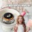 Hiboku Candy Machine, Electric Home Candy Maker, Suitable for Kids, Birthdays, Parties, Comes with a Sugar Scoop, White Color.