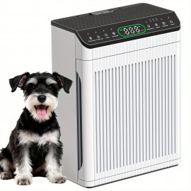 Air Purifiers for Home Large Room Up to 2200sq.ft with Washable Filters, Air Purifier for Bedroom with Fragrance, PM 2.5 Display Air Quality Sensor for Smoke Dust Odors, 1Pack+3Modes, Air Purifier for Large Room, Air Purifier, Air Purifier for Pets