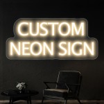 Custom Neon Sign, Personalized Text/Logo/Name/Number/Word, USB Dimmable RGB-Free Single-Color, Easy Installation Vinyl Wall Light