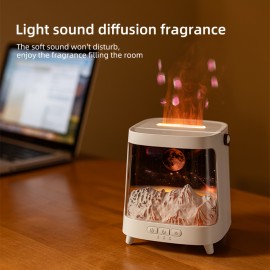 1pc New Humidifier Planet Aroma Diffuser with Colorful Gradient, Two Modes, Continuous/Intermittent Mist, Remote Control, Quiet and Compact, Three-Level Timer, Auto Shut-off, Portable Handle, Suitable for Home, Dorm, Office, Portable Mist Sprayer