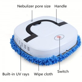 Humidifier, room automatic moving humidification, suitable for small office, small room, all-round moving with sweeping dust, small and convenient without taking space, Small Space Humidifier, Portable Humidifier, Sleek Humidifier, Modern Humidifier,