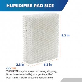 HDC12 Humidifier Wick Filters HDC12 Replacement HD13030 HD1303 HD14060 HD1406 HD13050 HD1305 HD1407 HD1409Humidifier Filters 14911 3214911 ES124 Pack