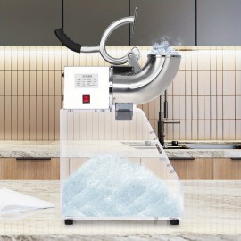 Shaved Ice Machine, 440LBS/ H Commercial Ice Crusher Snow Cone Machine, Electric 2 Blade 350W Crusher Ice Maker, Ice Crusher  Commercial Home Ice Crusher for Home, Restaurant, Bar, Ice Shaver Machine, Ice Crusher Machine, Ice Maker Machine, Ice Shaver  Snow Cone Maker, Ice Maker Machine Crushed Ice, Powerful Blender Ice Crusher, Shave Ice Maker Machine, Ice Maker And Crusher, Shaved Ice Maker, Ice Shaving Machine, Snow Maker Machine, Ice Maker Machine For Countertop,